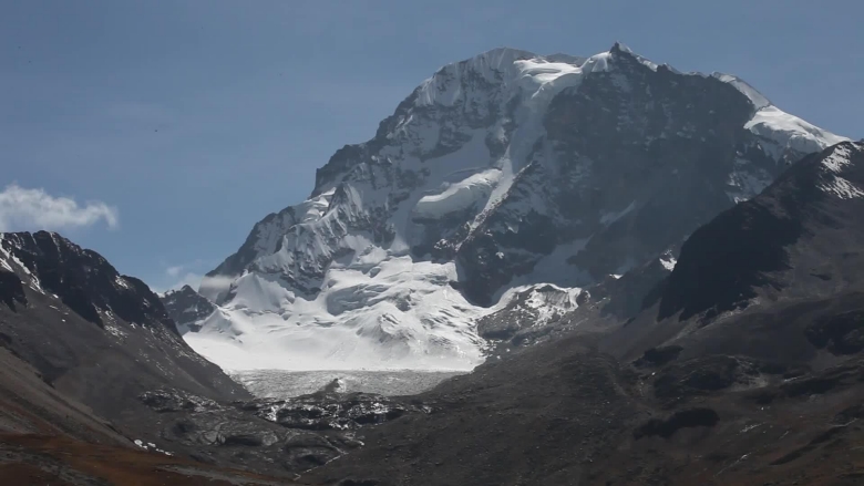 Glaciares en Bolivia 