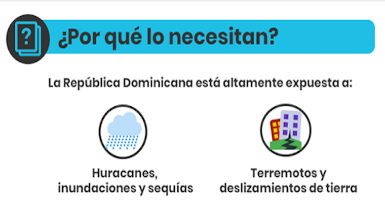 República Dominicana: más resiliente ante los desastres naturales 