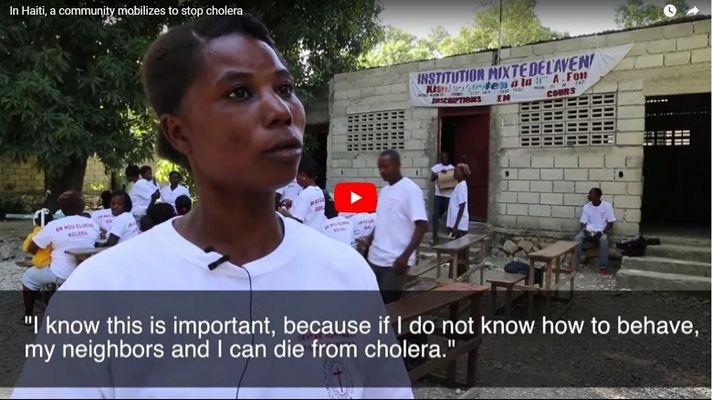 In Haiti, a community mobilizes to stop cholera