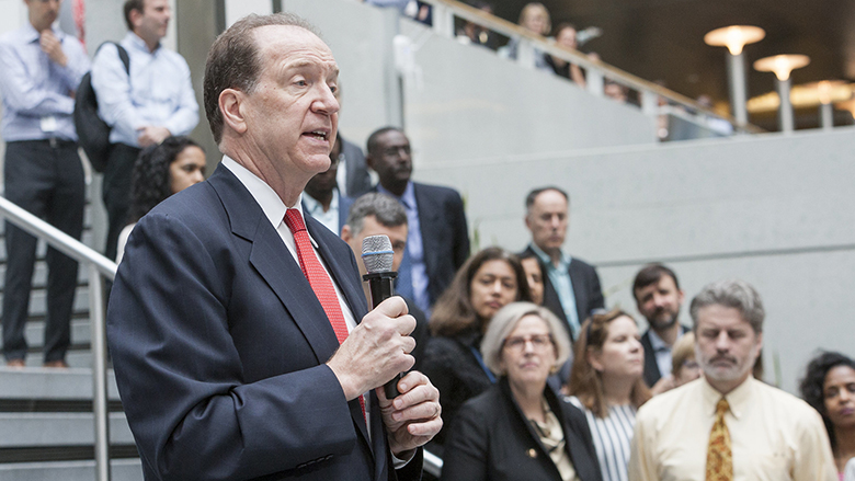 David Malpass inicia su período de cinco años como presidente del Grupo Banco Mundial