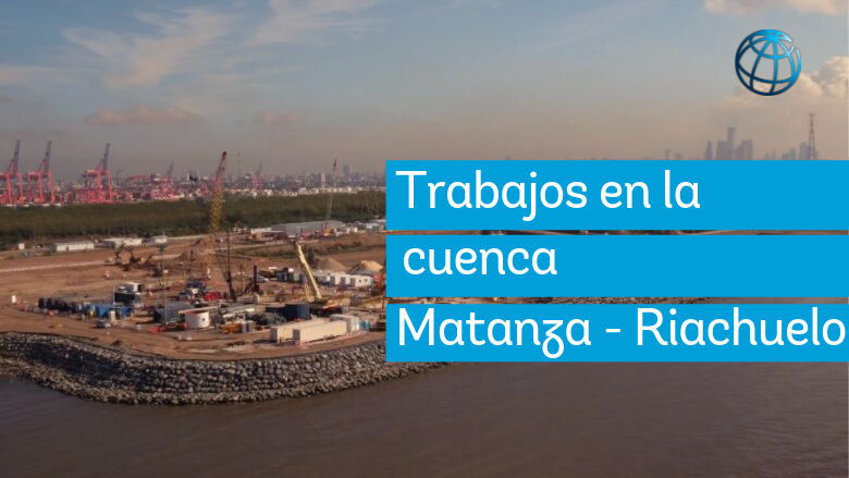 Avanzan las obras de saneamiento de la cuenca Matanza Riachuelo