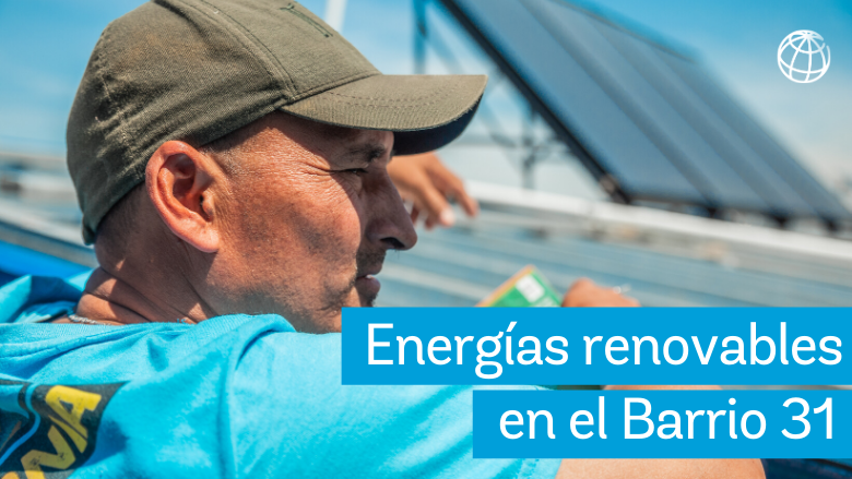 Energías renovables en el Barrio 31 de Buenos Aires